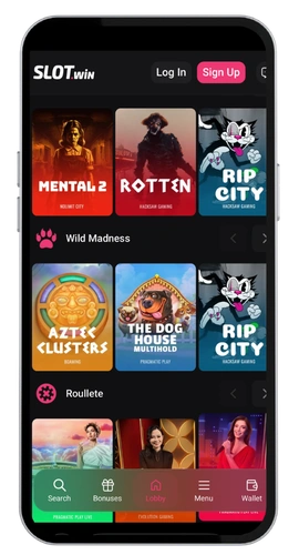 Slotwin Casino mobile
